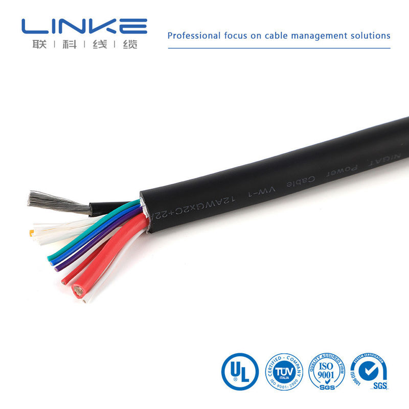 Cables de alta tensión de doble protección de cobre enlatado para aplicaciones de baja y media tensión