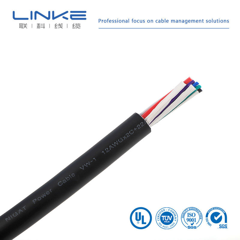 Efecto de doble protección de alta tensión Cables de cobre para automóviles de baja y media tensión