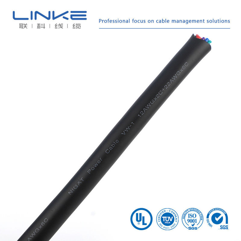 Efecto de doble protección de alta tensión Cables de cobre para automóviles de baja y media tensión