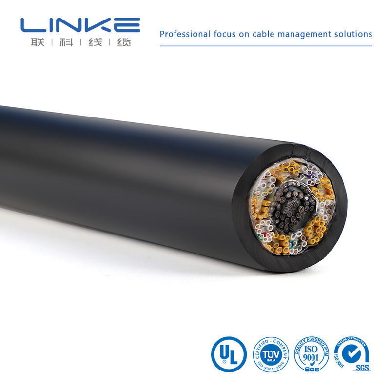 Cable eléctrico de PVC XLPE de silicona aislado con cable de alimentación UL 2464 Multi Core Personalizable