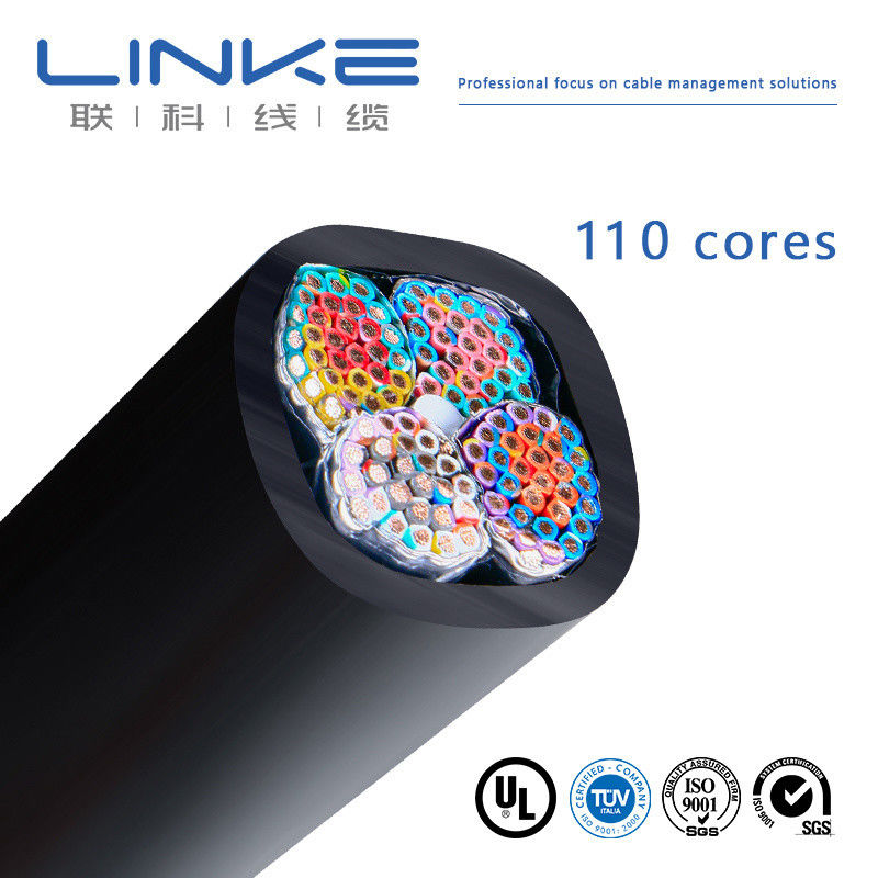 Eficiencia de la central eléctrica Cables de control industrial de PVC de baja tensión con alambre de escudo de la moneda estadounidense