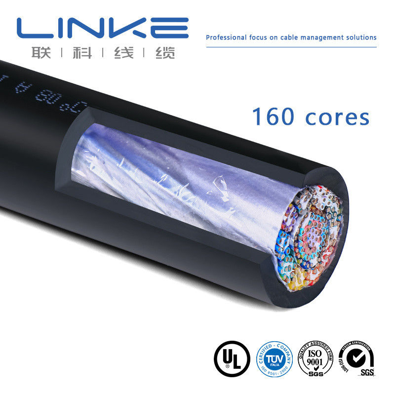 Eficiencia de la central eléctrica Cables de control industrial de PVC de baja tensión con alambre de escudo de la moneda estadounidense