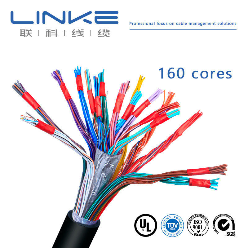 Cables de control flexibles aislados de PVC industrial con núcleo de alambre de cobre enlatado