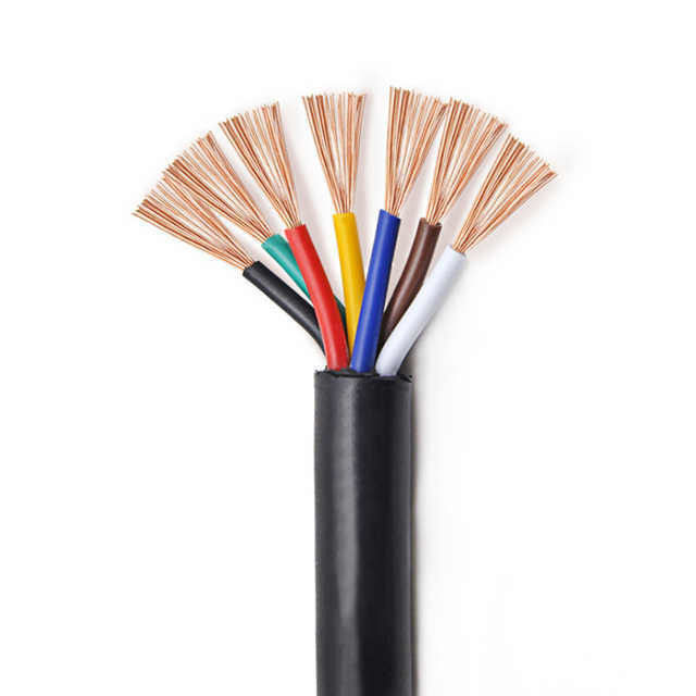 Cable eléctrico de control de línea de alambre flexible resistente a la flexión de cobre enlatado 2 3 núcleo 0,1-450 mm2 especificaciones y durabilidad