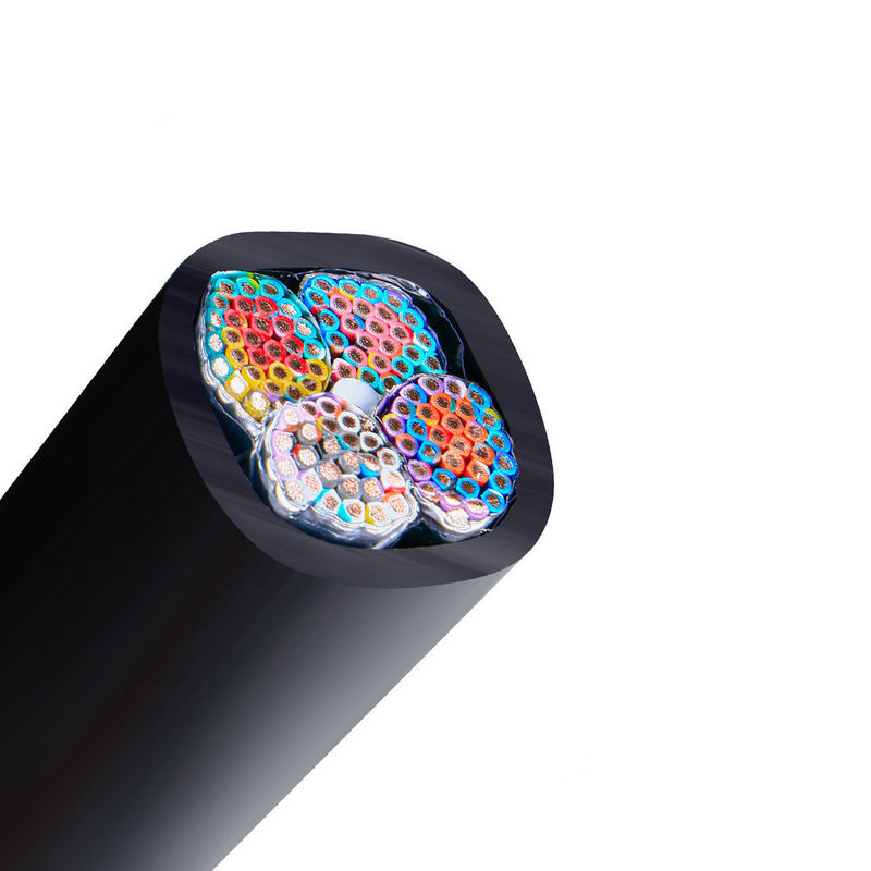 Material de aislamiento de PVC ISO9001 Cable de control de escudo de núcleo múltiple UL2464 Cable eléctrico cable de escudo de núcleo múltiple