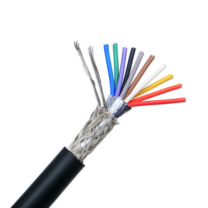 Material de aislamiento de PVC ISO9001 Cable de control de escudo de núcleo múltiple UL2464 Cable eléctrico cable de escudo de núcleo múltiple