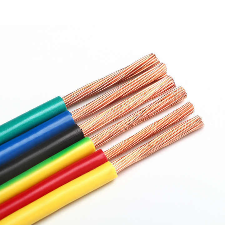Pago inicial Cables de cobre de base sólido de lata para cables eléctricos de contención de casas Cables retardantes de llama