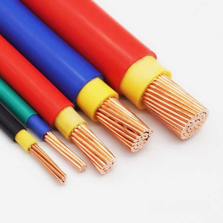 Pago inicial Cables de cobre de base sólido de lata para cables eléctricos de contención de casas Cables retardantes de llama