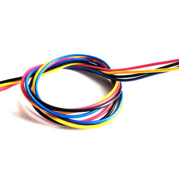 4 núcleos de PVC aislados de pareja retorcida blindados de cable Ethernet industrial para aplicaciones industriales