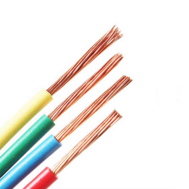 Cable eléctrico LK-604 de suministro directo, núcleo único de cobre estañado de 2.5 mm, con voltaje nominal de 300-600V, aislamiento de PVC