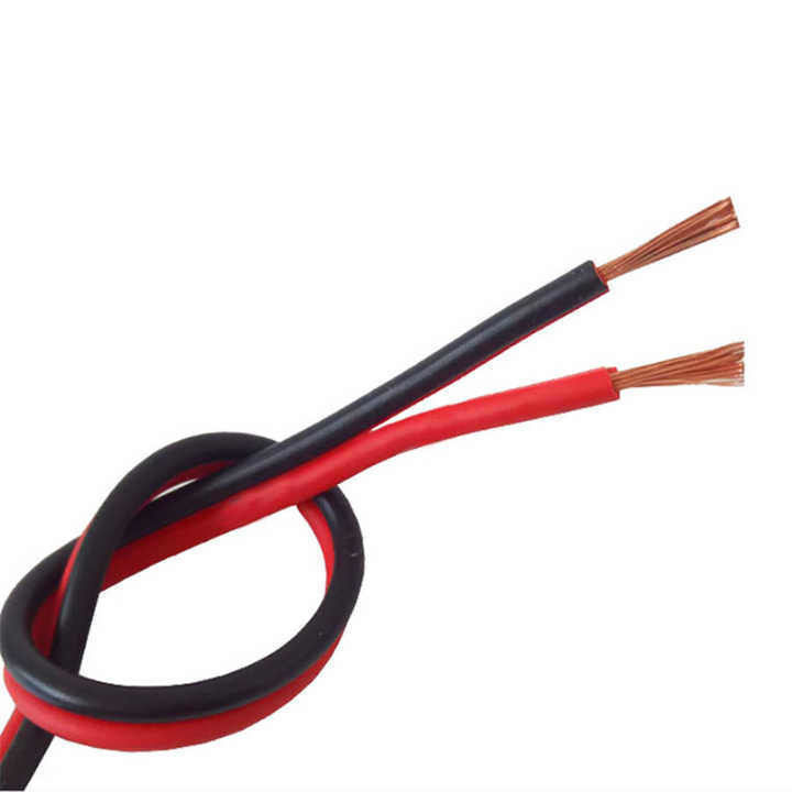 UL2468 PVC aislante altavoz de cobre alambre de 2 núcleos cable flexible con material duradero