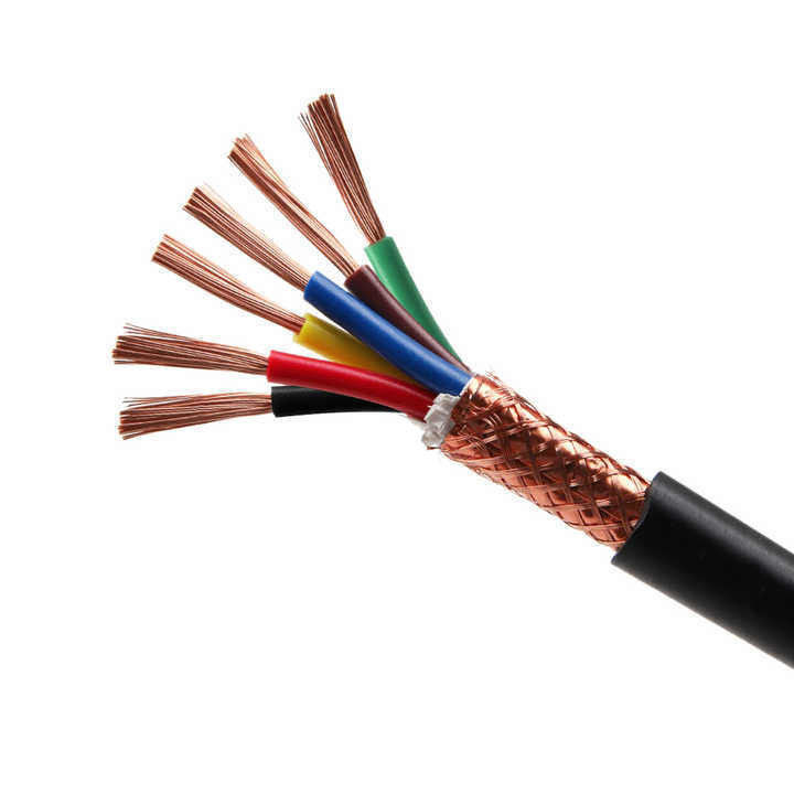 Cable robótico certificado UL2586 compacto con aislamiento de PVC para cadenas portacables y paneles de control