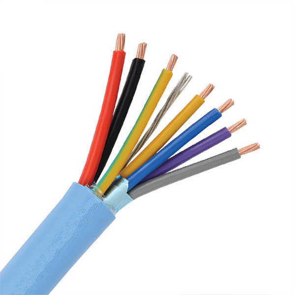 Cables de control de cobre enlatados de núcleo múltiple 300V para el control de equipos Cables aislantes de alta tensión