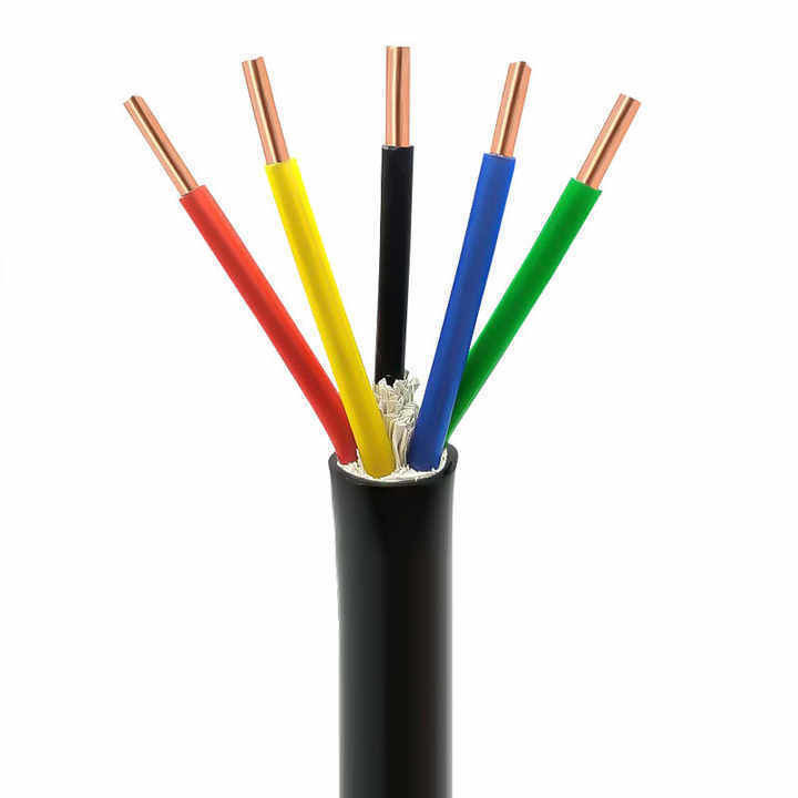 Cables de control de cobre enlatados de núcleo múltiple 300V para el control de equipos Cables aislantes de alta tensión