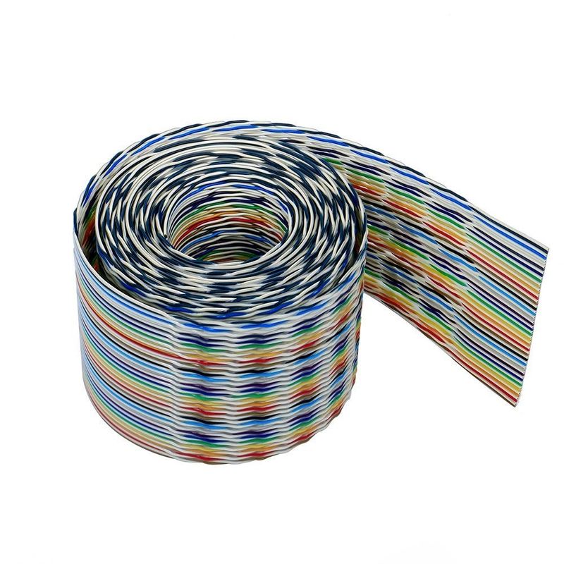 Cables de datos de cable plano con material aislante XLPE 8/10/14/16/20/40/50 Cables de extensión de pines