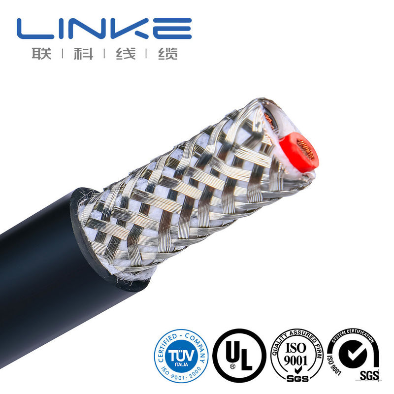Cable multinúcleo del cable del PVC UL2661 con el cable revestido trenzado blindado de la hoja de Al