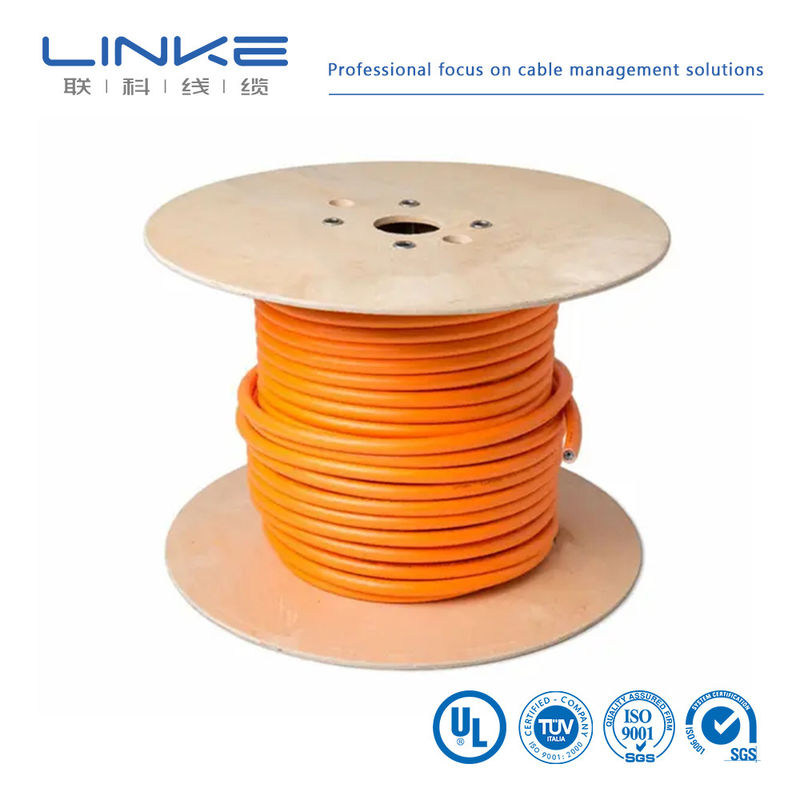 Cable de cargador para vehículos eléctricos de silicona flexible y blindado con voltaje nominal de 1500 V para aplicaciones de alta potencia