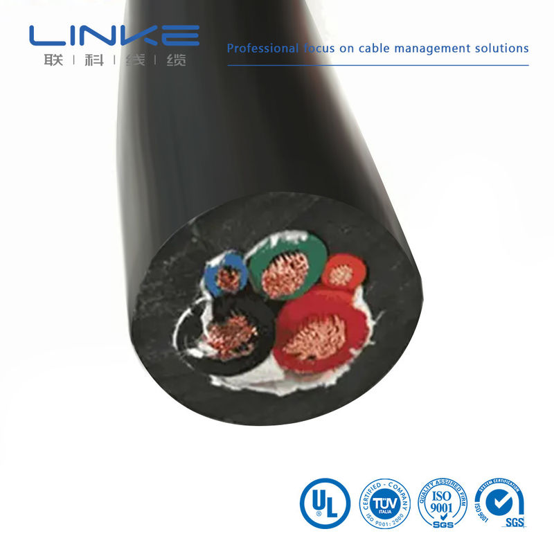 16A 3G2.5mm2+2*0.5mm2 Cable de carga de EV de cobre enlatado para vehículos eléctricos