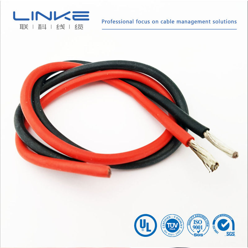 Cables de silicona de cobre enlatado con alta flexibilidad y 500V de tensión. Cables de silicona resistentes a altas temperaturas