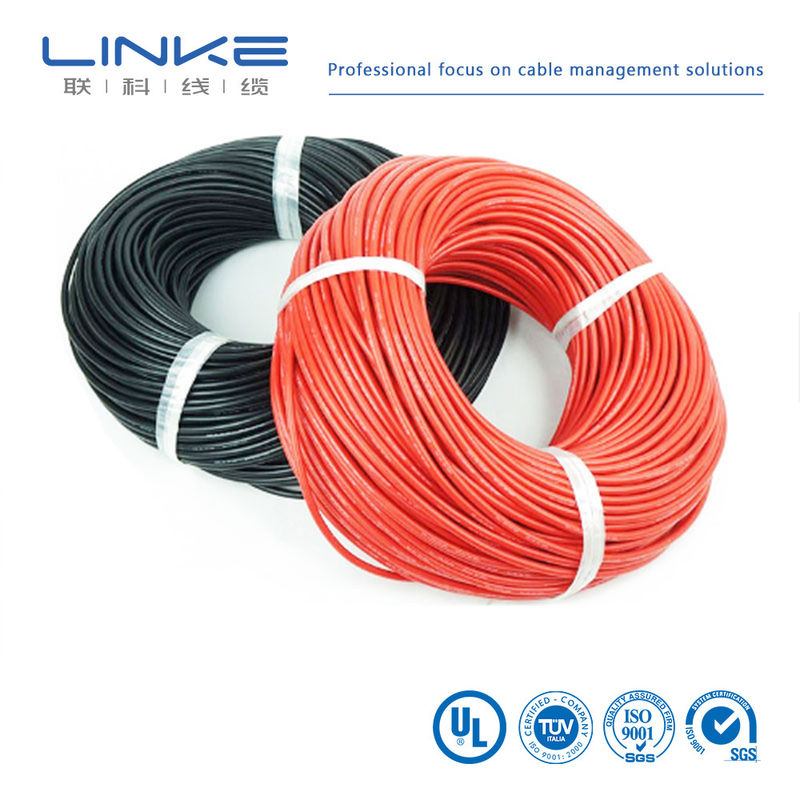 Cables de silicona de cobre enlatado con alta flexibilidad y 500V de tensión. Cables de silicona resistentes a altas temperaturas