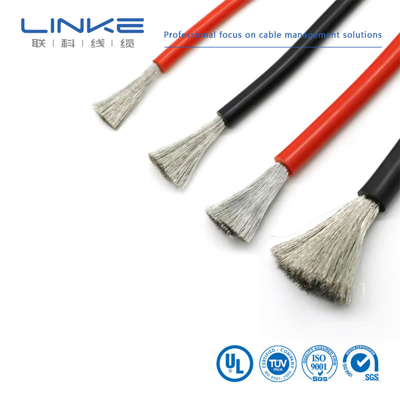 Cables de silicona muy blandos 16 14 13 12 11 10 8 7 9 6 de cobre enlatado 4/3/2AWG Cables resistentes a altas temperaturas