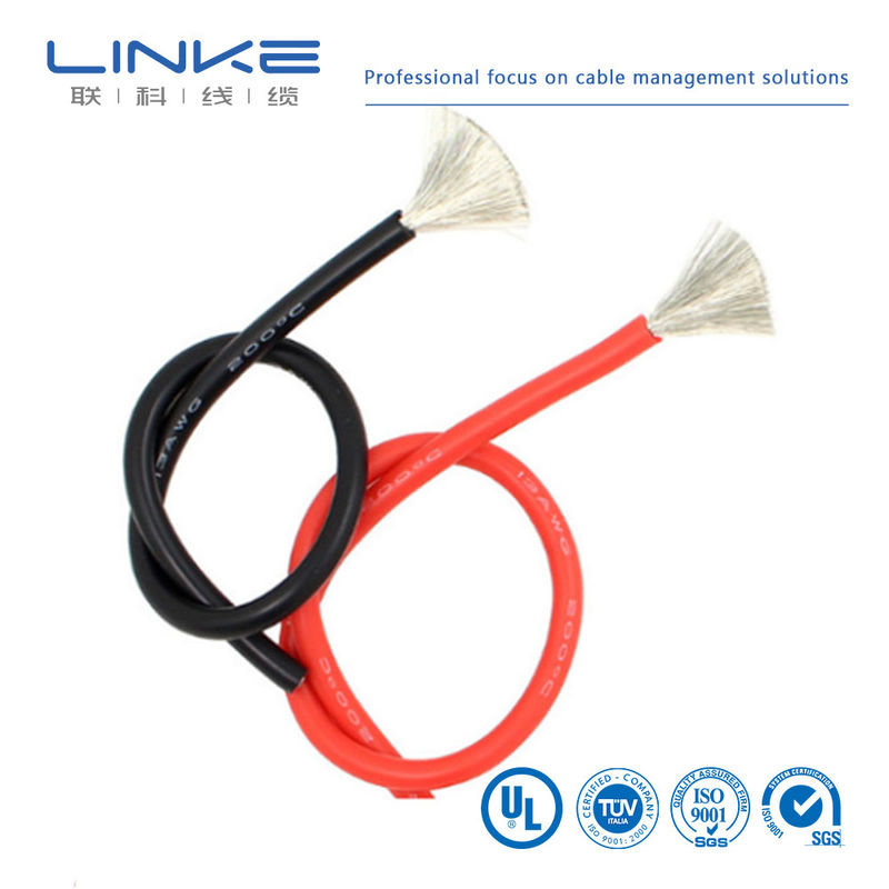 Cables de silicona muy blandos 16 14 13 12 11 10 8 7 9 6 de cobre enlatado 4/3/2AWG Cables resistentes a altas temperaturas