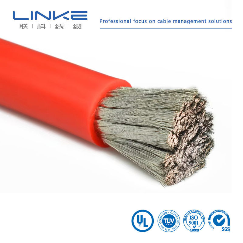 Cables de silicona muy blandos 16 14 13 12 11 10 8 7 9 6 de cobre enlatado 4/3/2AWG Cables resistentes a altas temperaturas