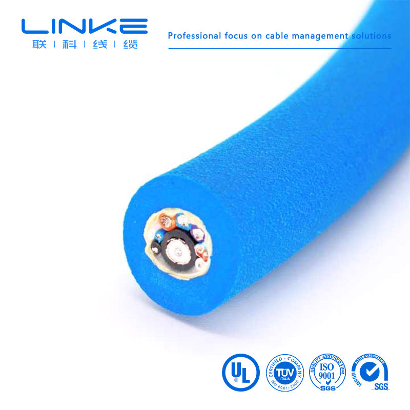Cable flotante Linke LK-427 de 2 núcleos con cobre estañado y espuma de PUR 300V
